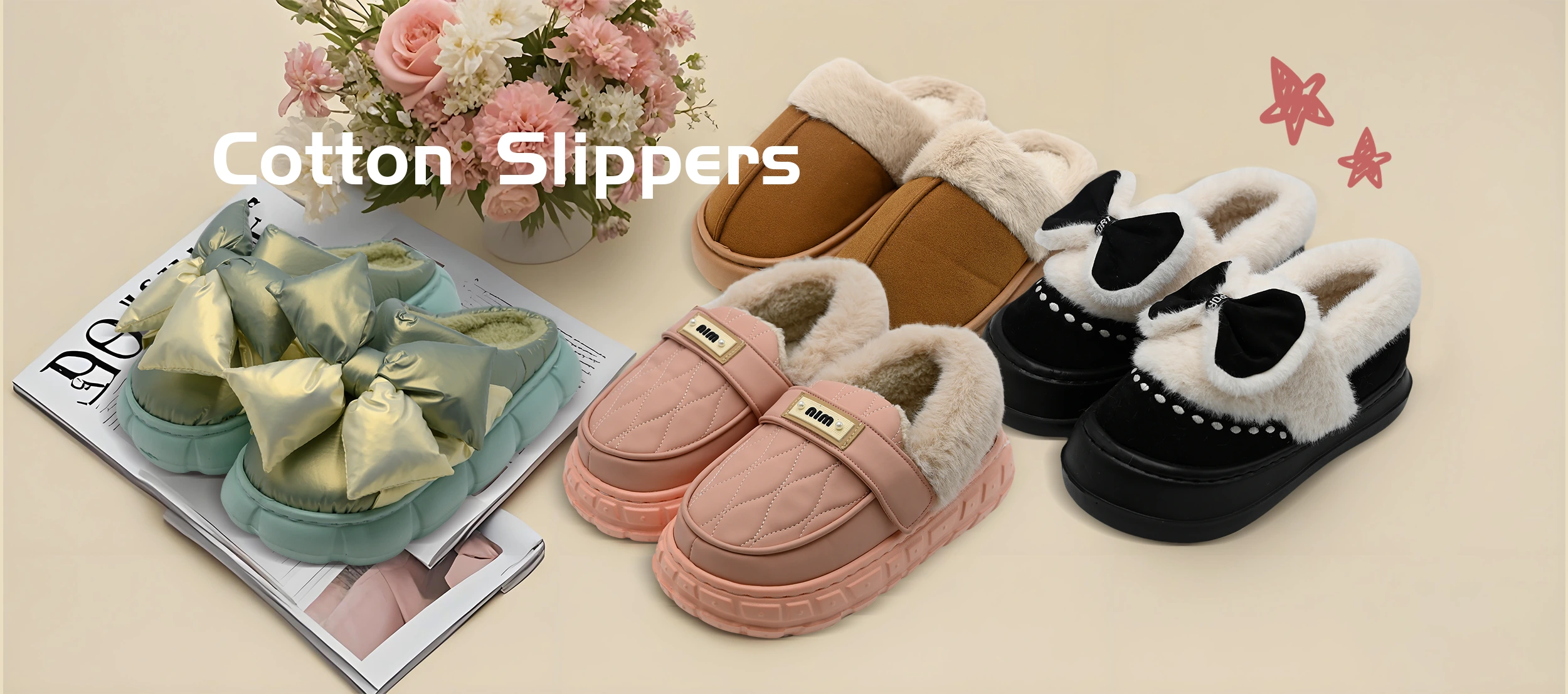 Pantons de coton de Chine
