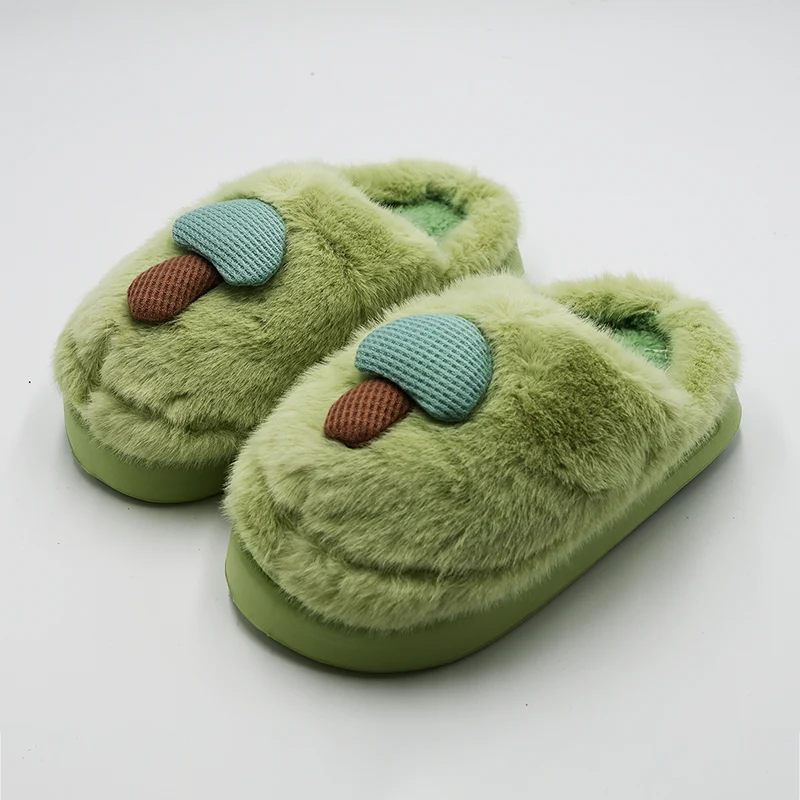 Pantons de coton aux champignons